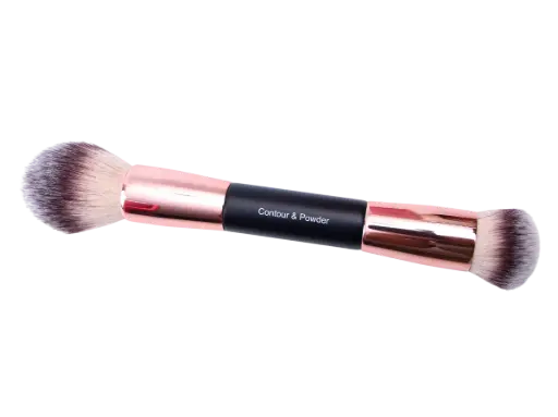 Brocha doble Contour + Powder Profesional